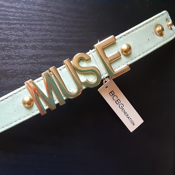 BCBGengeration MUSE Affirmation Bracelet Cuff, NWT! - Picture 2 of 5